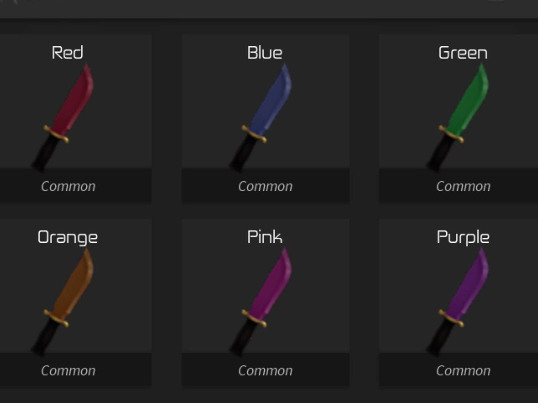 Color Knife Set Roblox Breaking Point Wiki Fandom