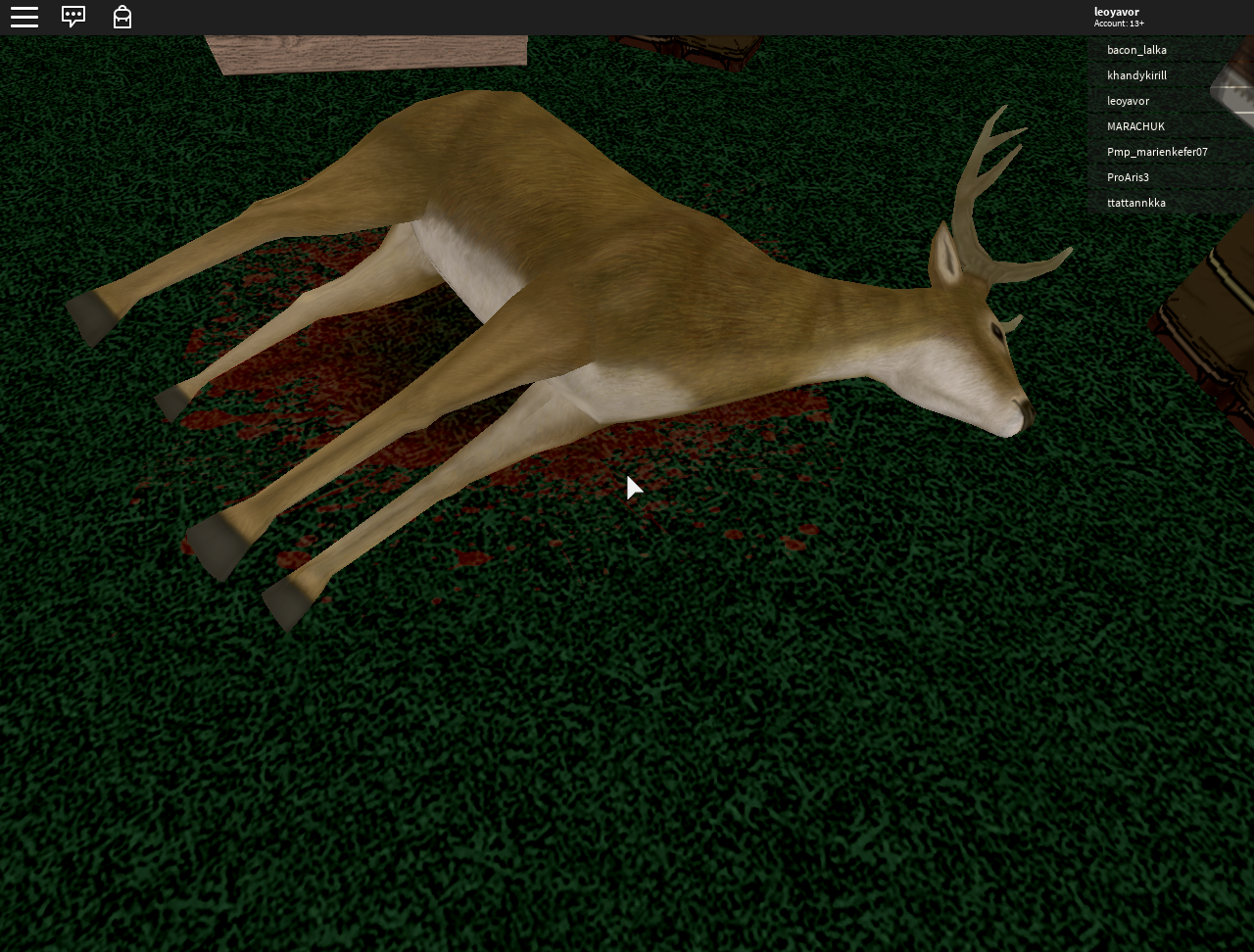 The Deer Roblox Camping Wiki Fandom - roblox dead accounts