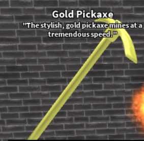 Gold Pickaxe Roblox Craftwars Wikia Fandom Powered By Wikia - dazzler roblox craftwars wikia fandom powered by wikia