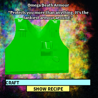 Omega Death Armour Roblox Craftwars Wikia Fandom