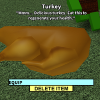 Turkey Item Roblox Craftwars Wikia Fandom