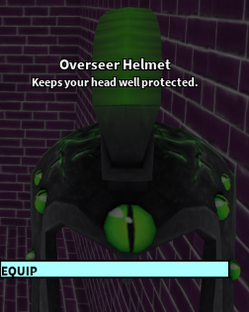 Overseer Helmet Roblox Craftwars Wikia Fandom