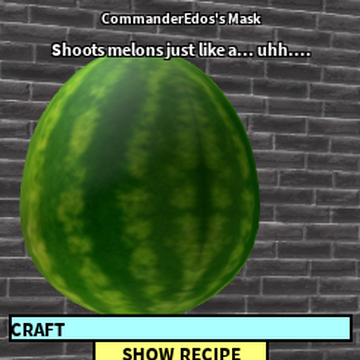 Commanderedos S Mask Roblox Craftwars Wikia Fandom