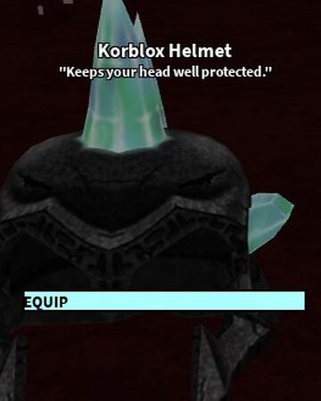 Korblox Helmet Roblox Craftwars Wikia Fandom