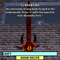 Crescendo Roblox Craftwars Wikia Fandom