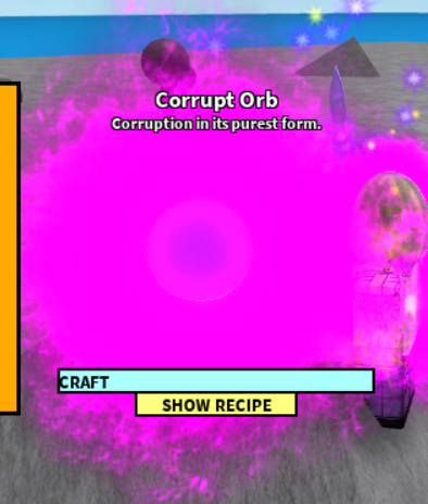 Corrupt Orb Roblox Craftwars Wikia Fandom - roblox craftwars slave of the void