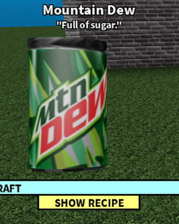 Mountain Dew Roblox Craftwars Wikia Fandom