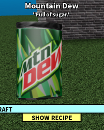 Mountain Dew Roblox Craftwars Wikia Fandom - plutonium roblox craftwars wikia fandom