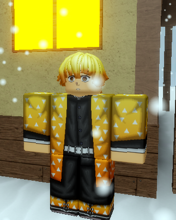 Zenitsu Trainer Roblox Demon Slayer Wiki Fandom