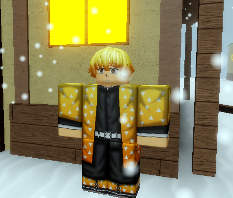 Zenitsu Trainer Roblox Demon Slayer Wiki Fandom - tanjiro roblox hair