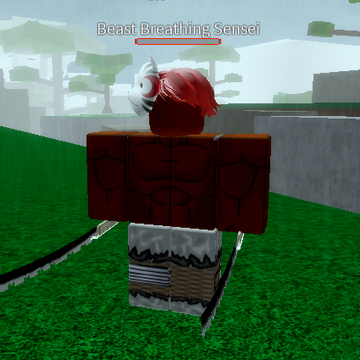 Breathing Trainer Roblox Demon Slayer Wiki Fandom