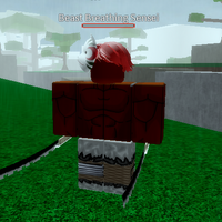 Breathing Trainer Roblox Demon Slayer Wiki Fandom - codes for roblox 3 fire demon most popular videos