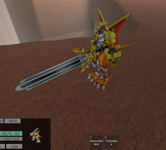 Victorygreymon Roblox Digimon Masters Wiki Fandom - roblox digimon masters