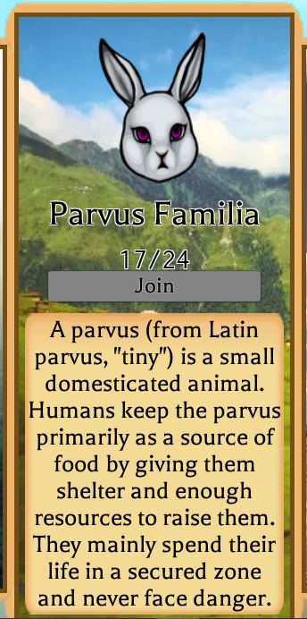 Parvus Roblox Farm World Wiki Fandom - farm world roblox vote