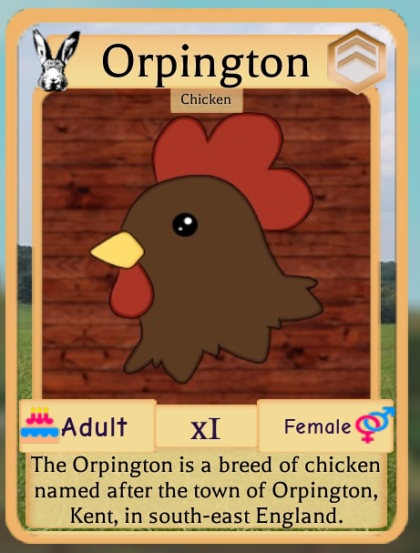 Orpington Chicken Roblox Farm World Wiki Fandom