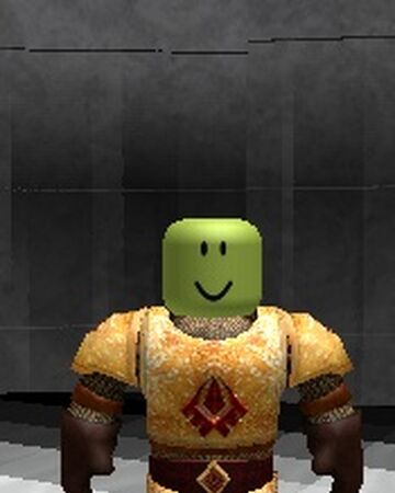 Roblox Gold And Red Knight Armor