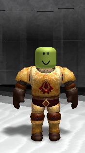 Roblox Gold And Red Knight Armor