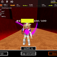 Bete Noire Fear Roblox Glitchtale Battle Of Souls Wiki Fandom - how to make chara in robloxian highschool part 2