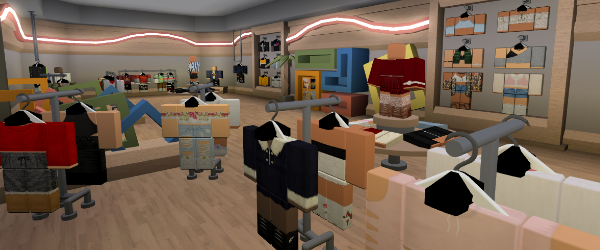 roblox clothing store