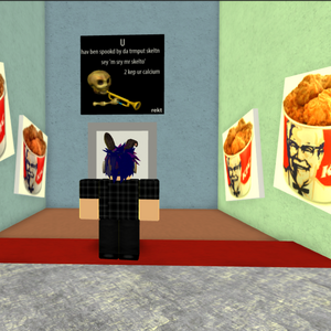 Secrets And Easter Eggs Roblox High School Wiki Fandom - the kfc roblox