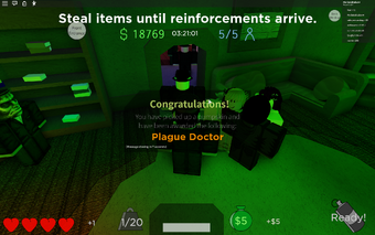 Halloween Event 2019 Roblox In Plain Sight 2 Wiki Fandom - plague doctor roblox outfit