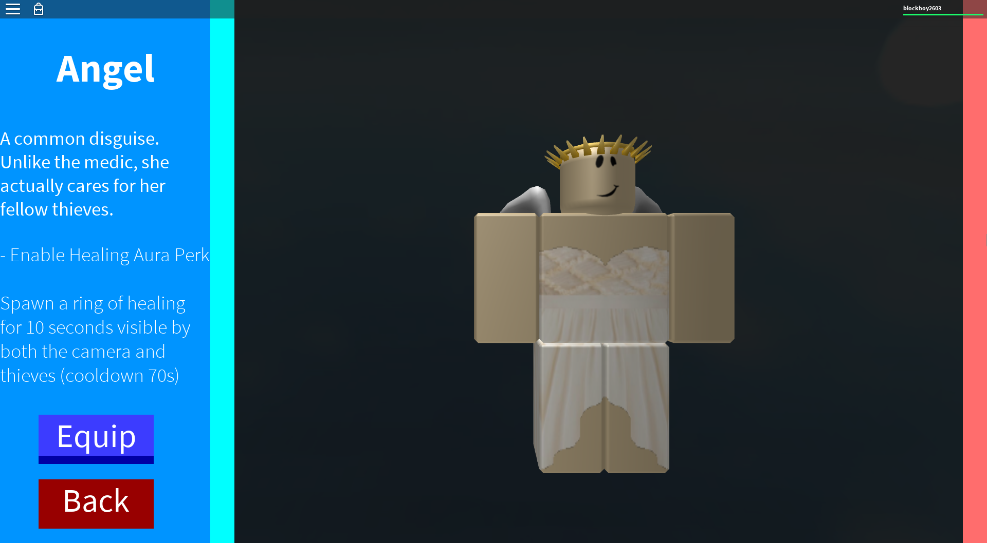 Disguise Angel Roblox In Plain Sight Wikia Fandom - angel roblox account on roblox