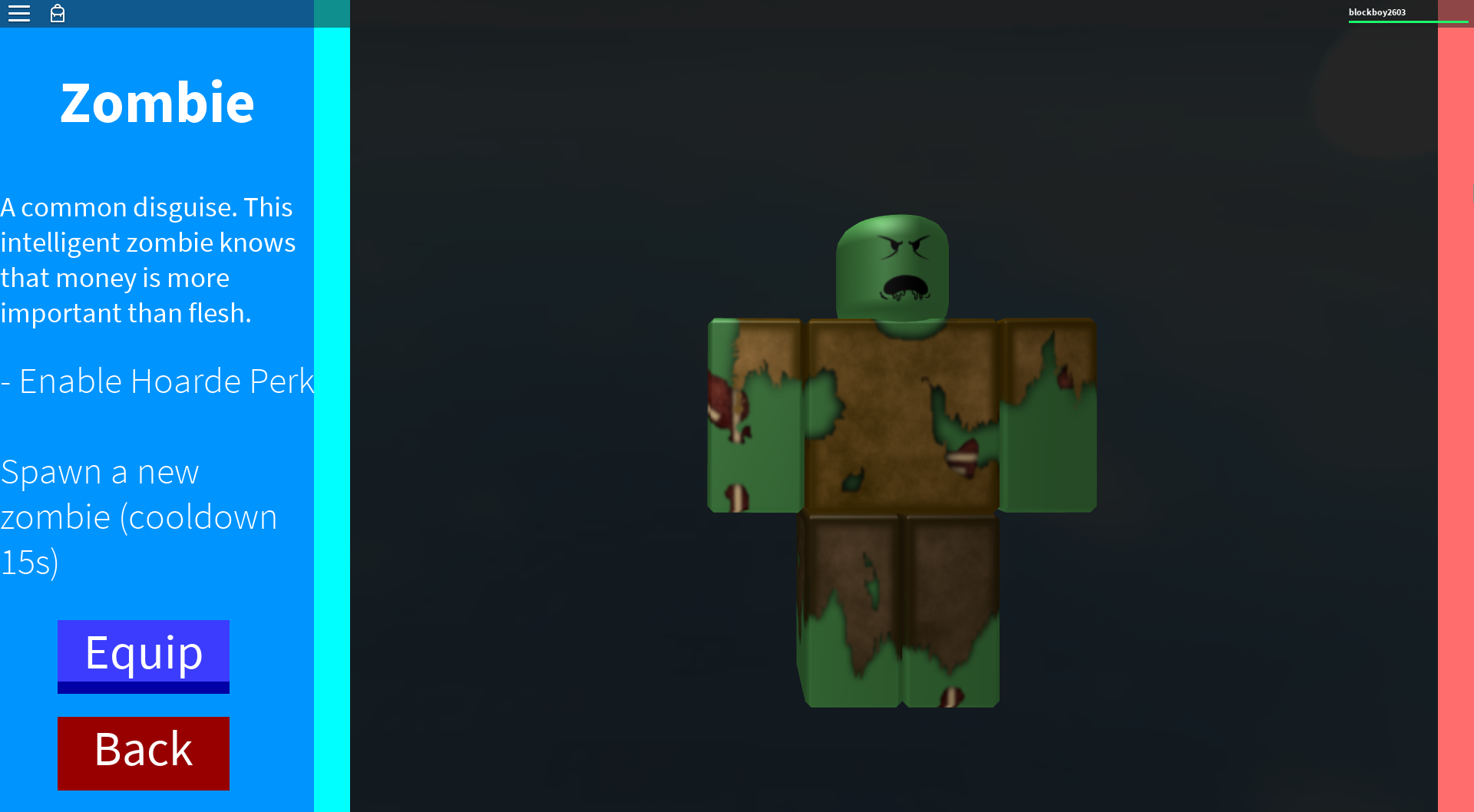 Disguise Zombie Roblox In Plain Sight Wikia Fandom Powered By Wikia 