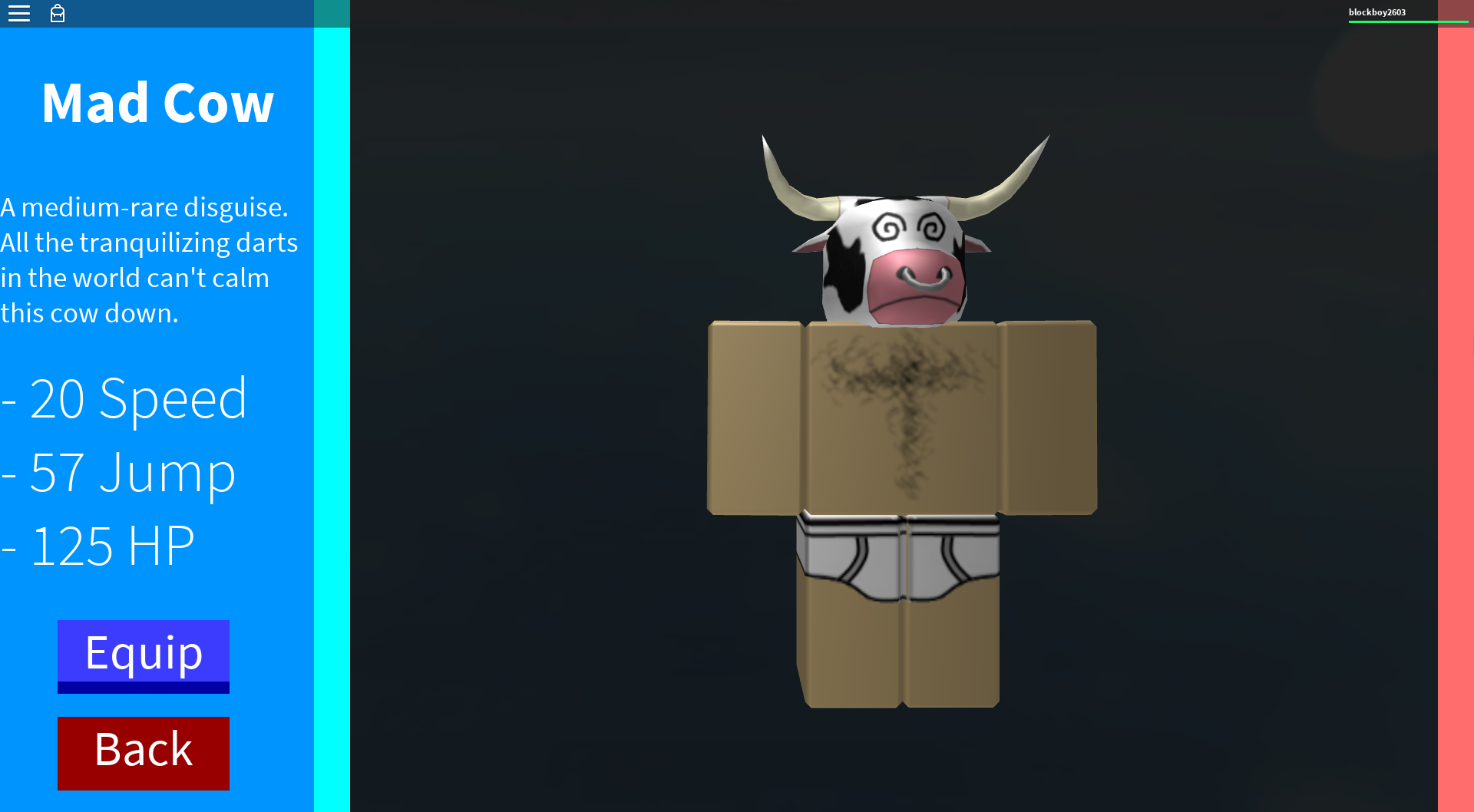 cowcow disguise