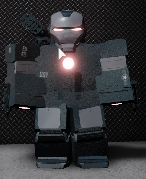 War Machine Mark 1 Roblox Ironman Simulator Wiki Fandom - roblox grey suit