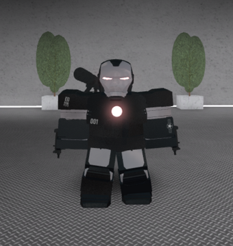 Mark 1 War Machine Roblox Ironman Simulator Wiki Fandom - minigun wars roblox