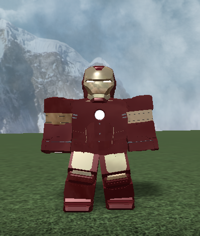 Roblox Iron Man Mark 1 Animax Hair Bellicose Blue - roblox iron man battles all suits