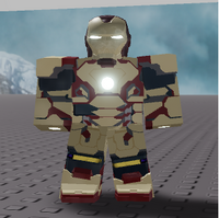 Mark 42 Roblox Ironman Simulator Wiki Fandom - roblox iron man simulator how to get war machine roblox