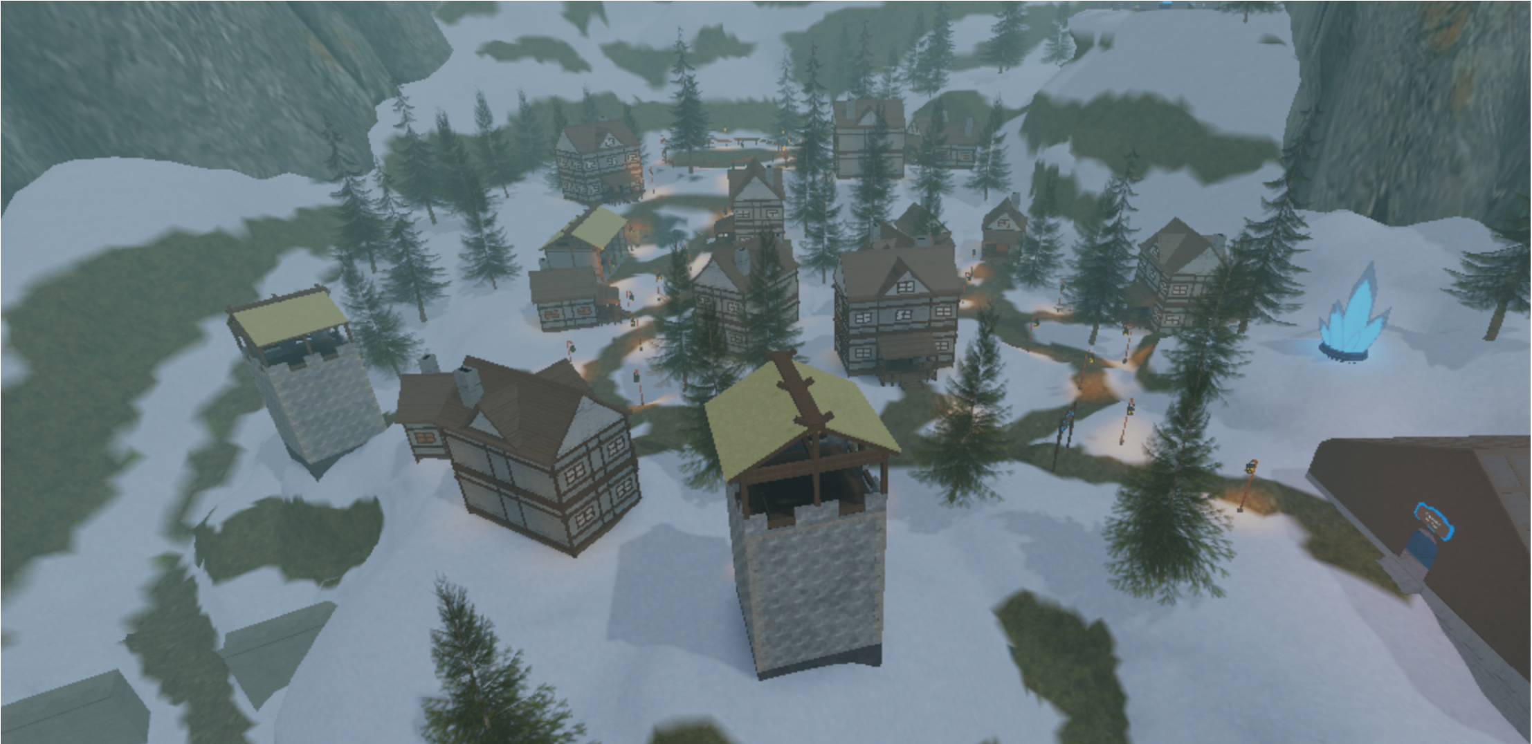 Snow Biome Magic Training Wiki Fandom - snow city roblox