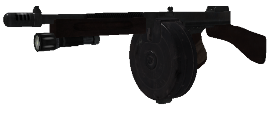 Thompson Smg March Of The Dead Wiki Fandom - m1a1 thompson drum mag roblox