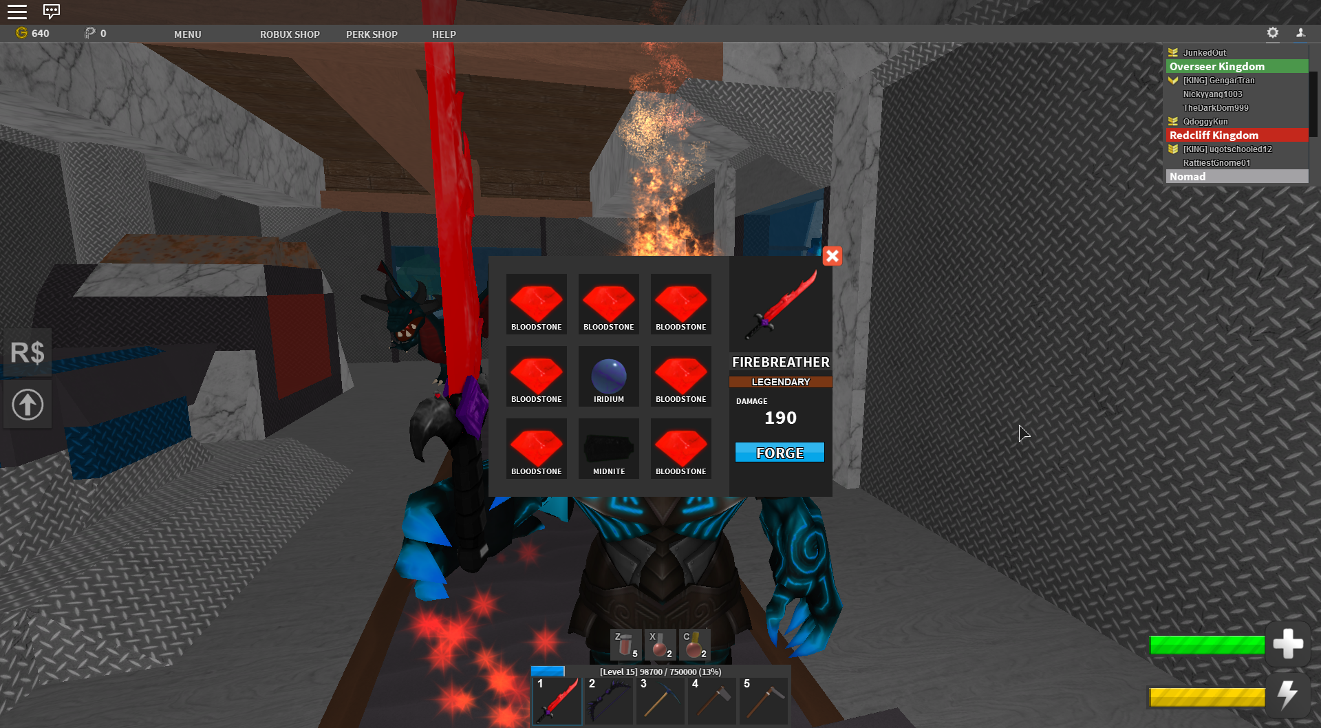 Firebreather Roblox Medieval Warfare Reforged Wiki Fandom - glitches roblox medieval warfare reforged wiki fandom