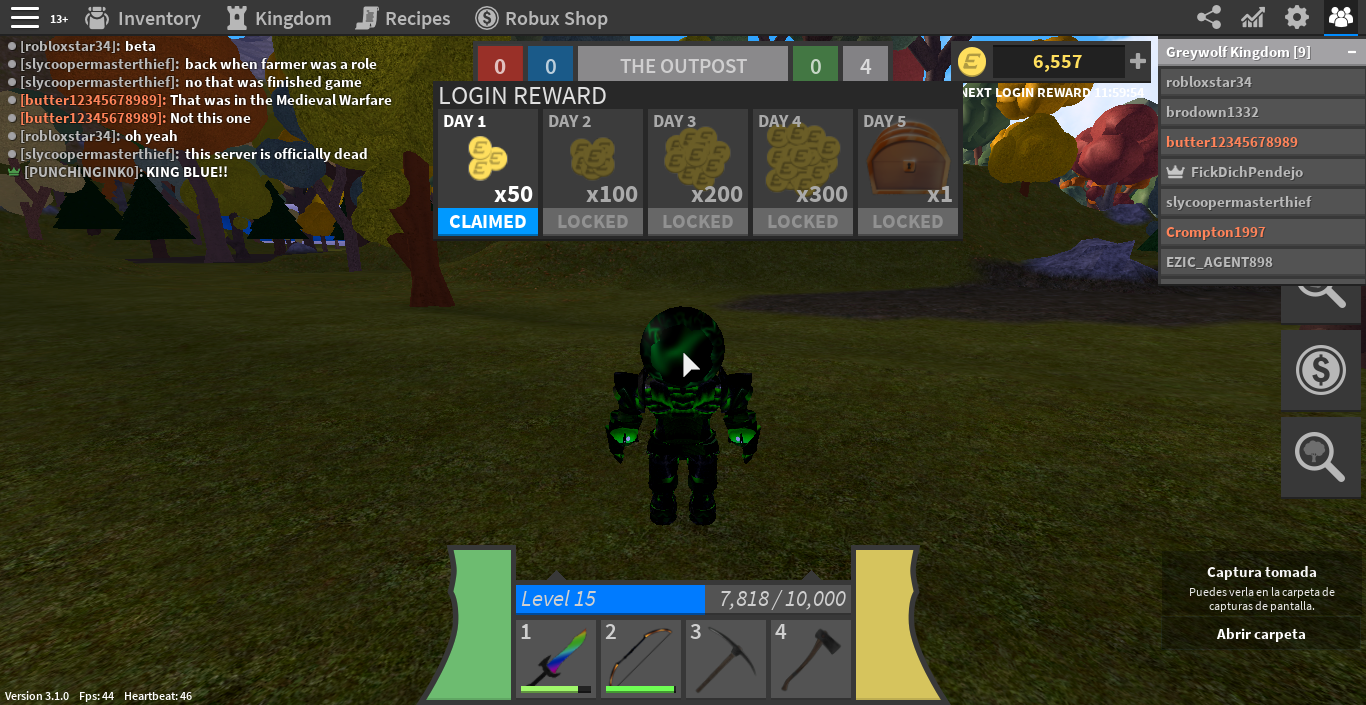 Roblox Medieval Game