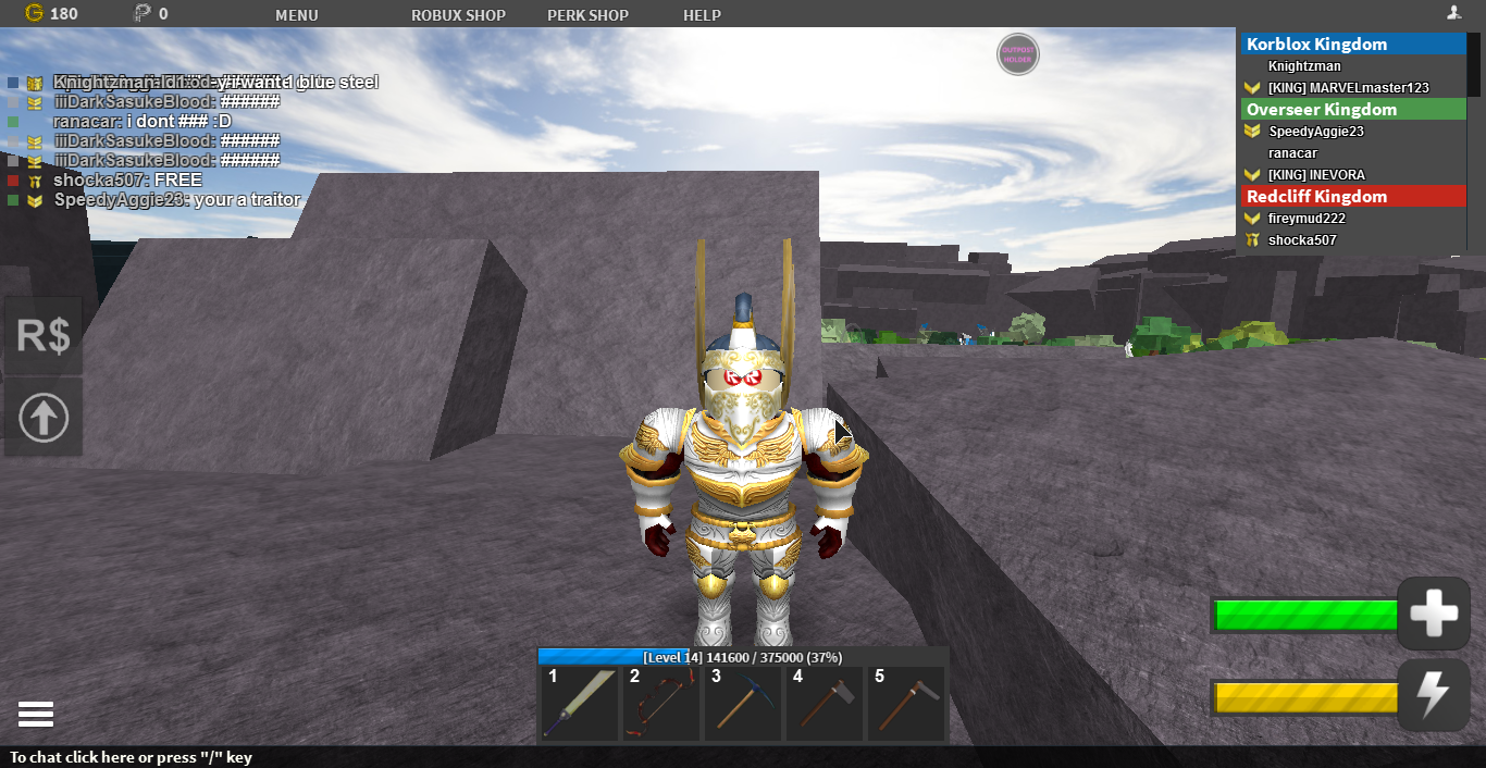 Knight Champion Roblox Medieval Warfare Reforged Wiki - roblox overseer armor