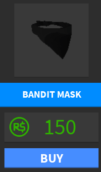 Bandit Mask Roblox Medieval Warfare Reforged Wiki - 150 to robux