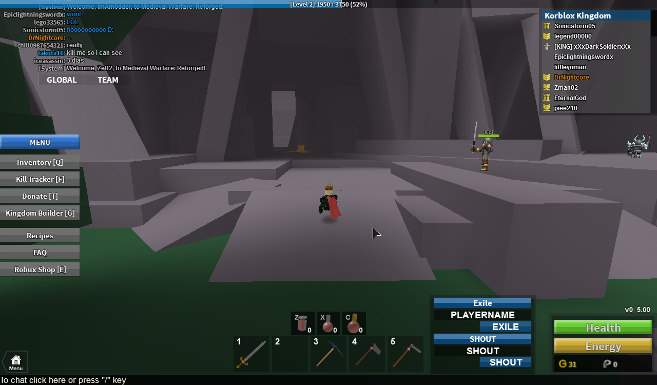 The Mine Roblox Medieval Warfare Reforged Wiki Fandom Powered - mineentrance