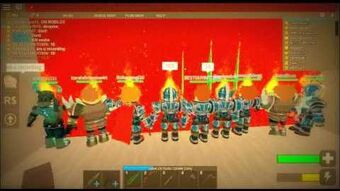 Cosmetic Flames On Your Melee Weapon Roblox Medieval Warfare Reforged Wiki Fandom - melee war roblox