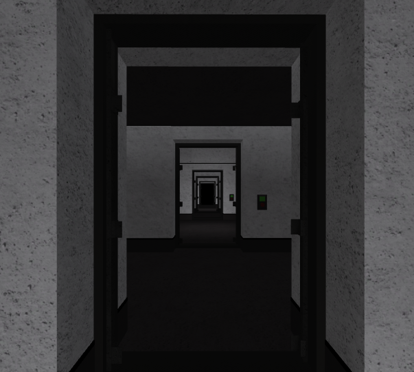 roblox scp hallway