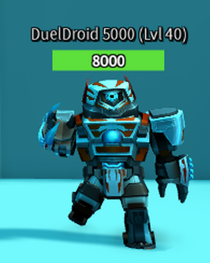 Dueldroid 5000 Roblox Monster Battle Wiki Fandom