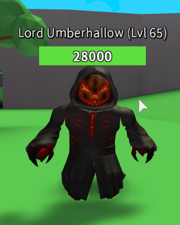Lord Umberhallow Roblox Monster Battle Wiki Fandom - fight the monsters roblox wiki