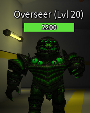 Overseer Roblox Monster Battle Wiki Fandom - roblox wiki overseer