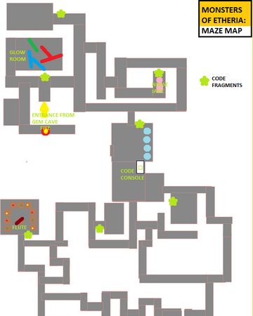 Underground Lab Etheriapedia Fandom - gem map roblox