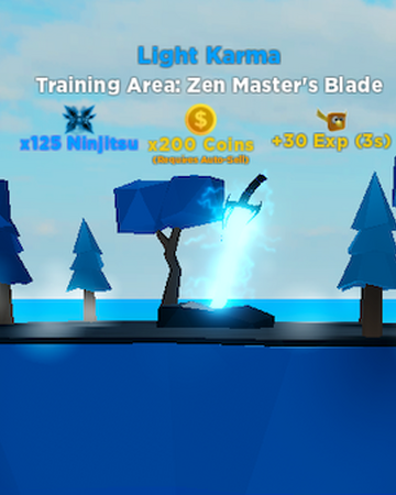 Zen Master S Blade Roblox Ninja Legends Wiki Fandom
