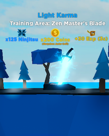 Zen Master S Blade Roblox Ninja Legends Wiki Fandom - roblox ninja legends codes wiki 2020