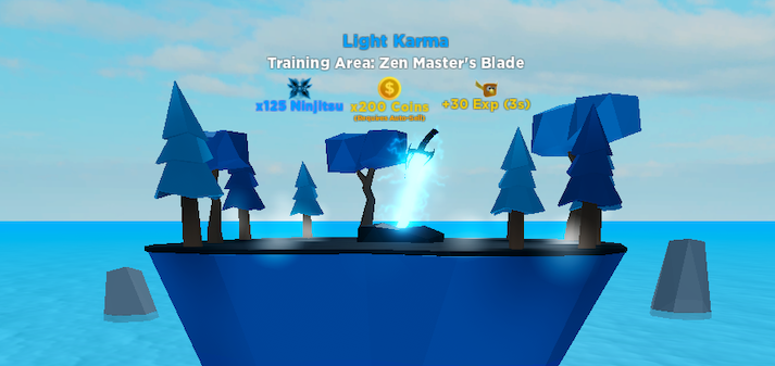 Ninja Legends Light Karma Training Area