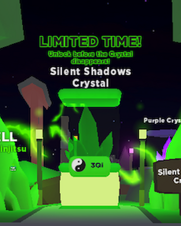 Silent Shadows Crystal Roblox Ninja Legends Wiki Fandom - roblox ninja legends codes 2020 april