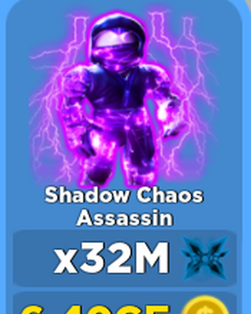 Shadow Chaos Assassin Roblox Ninja Legends Wiki Fandom